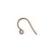 JewelrySupply Ear Wire - Shepards Hook 20mm Antique Copper Plated (6-Pcs)